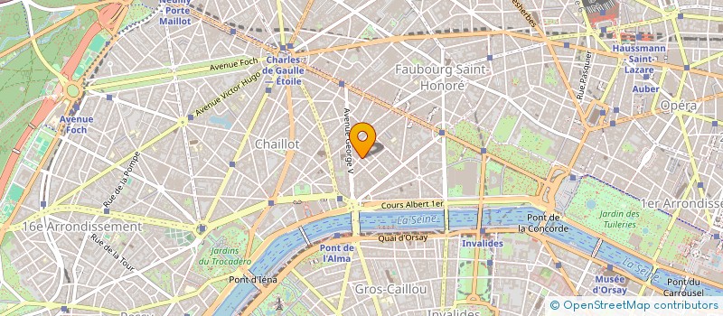 localisation de l'entreprise MONSIEUR GILBERT PELLETIER à PARIS