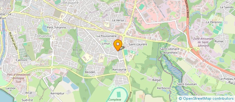 localisation de l'entreprise MONSIEUR GILBERT PENRU  SENE