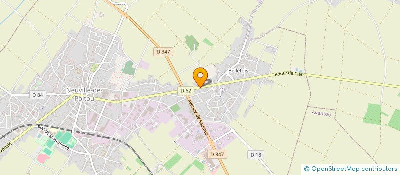 localisation de l'entreprise MONSIEUR GILBERT PHILIPPONNEAU  NEUVILLE-DE-POITOU