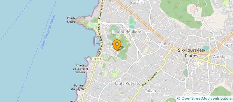 localisation de l'entreprise MONSIEUR GILBERT PIETRI à SIX-FOURS-LES-PLAGES