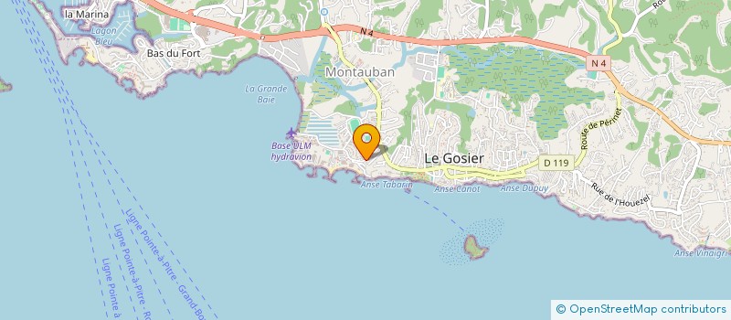 localisation de l'entreprise MONSIEUR GILBERT PIETRUCCI à LE GOSIER