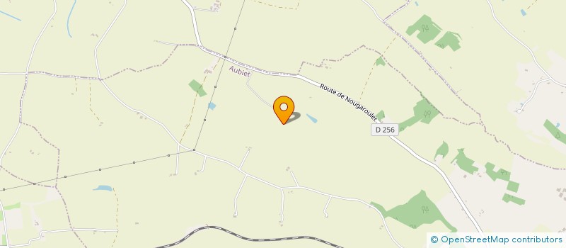 localisation de l'entreprise MONSIEUR GILBERT PIN  AUBIET