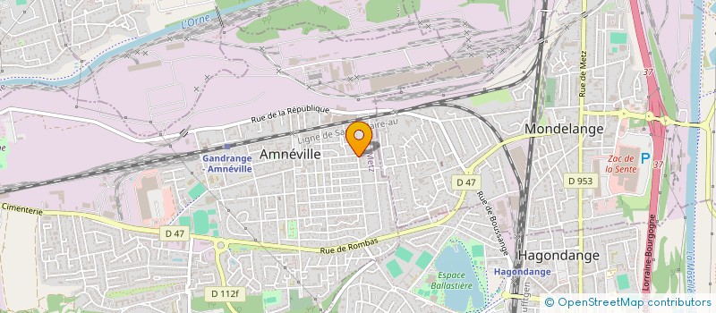 localisation de l'entreprise MONSIEUR GILBERT PIORICO  AMNEVILLE