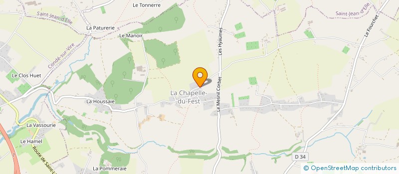 localisation de l'entreprise MONSIEUR GILBERT PLESSIS à SAINT-AMAND-VILLAGES