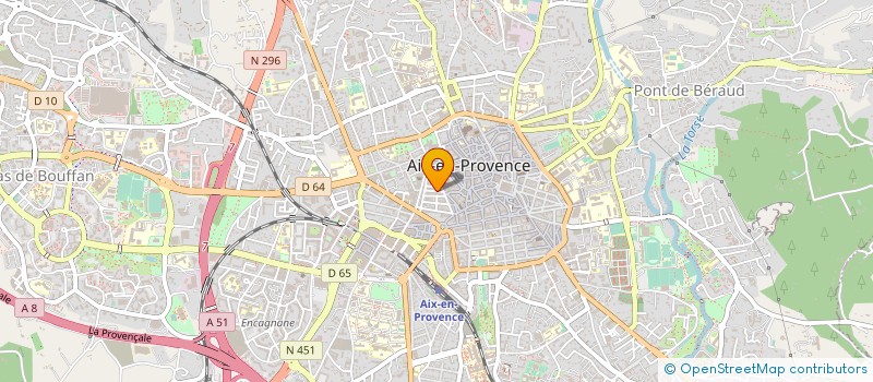 localisation de l'entreprise MONSIEUR GILBERT POLI  AIX-EN-PROVENCE