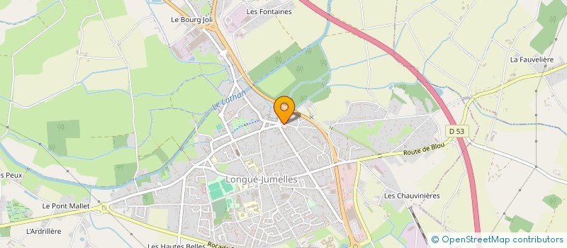 localisation de l'entreprise MONSIEUR GILBERT POUGET à GENNES-VAL-DE-LOIRE