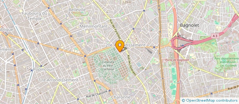 localisation de l'entreprise MONSIEUR GILBERT PREFOL  PARIS