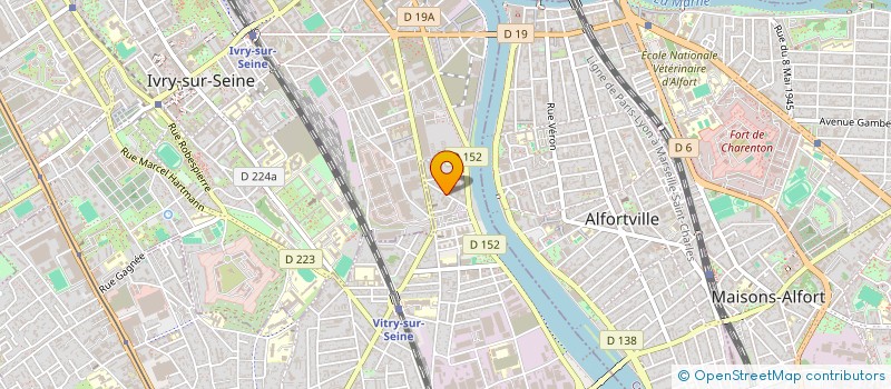 localisation de l'entreprise MONSIEUR GILBERT PRIMOIS  VITRY-SUR-SEINE