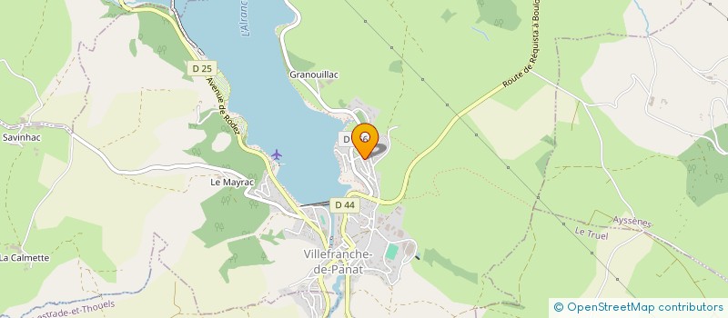 localisation de l'entreprise MONSIEUR GILBERT PY  AYSSENES