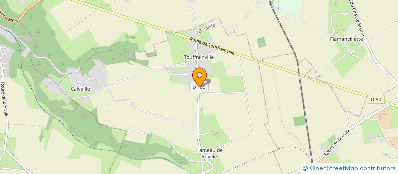 localisation de l'entreprise MONSIEUR GILBERT QUEVILLARD  BOSVILLE