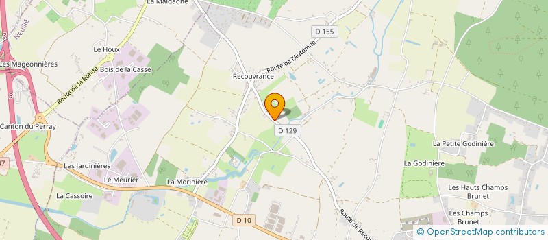 localisation de l'entreprise MONSIEUR GILBERT RABOUAN à ALLONNES