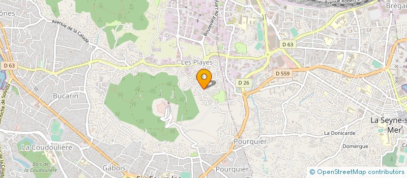 localisation de l'entreprise MONSIEUR GILBERT RAPP à SIX-FOURS-LES-PLAGES