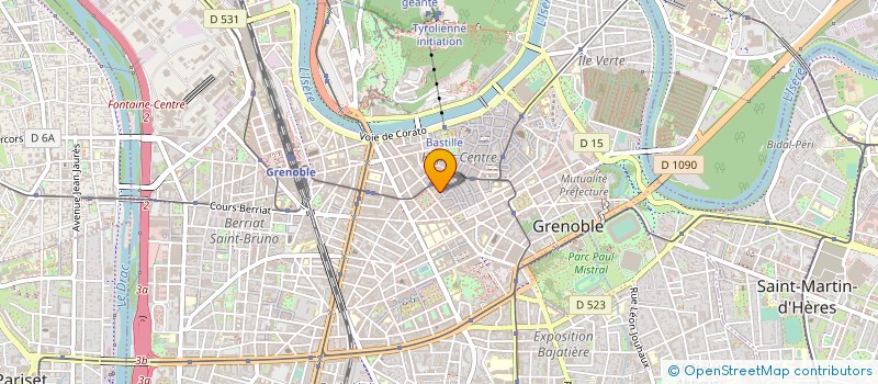 localisation de l'entreprise MONSIEUR GILBERT RE à GRENOBLE