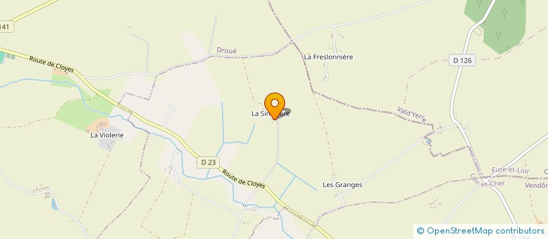 localisation de l'entreprise MONSIEUR GILBERT RENAULT  BOUFFRY