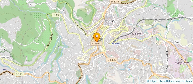 localisation de l'entreprise MONSIEUR GILBERT ROBIN  GRASSE