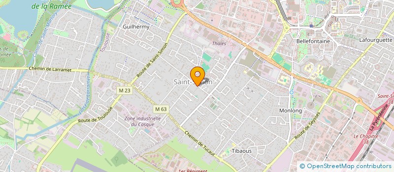 localisation de l'entreprise MONSIEUR GILBERT ROMAN à TOULOUSE