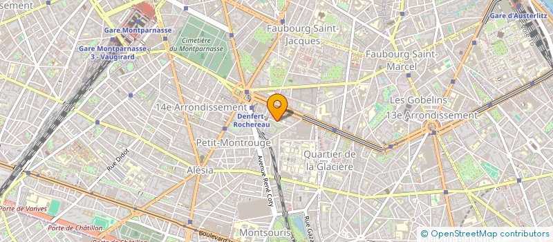 localisation de l'entreprise MONSIEUR GILBERT ROSATI  PARIS