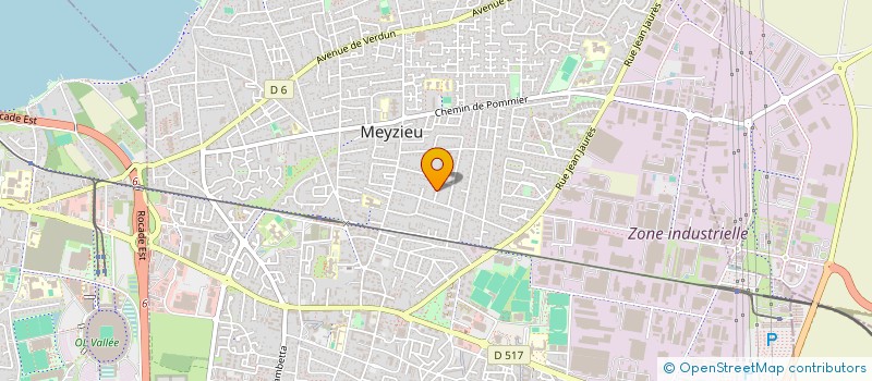 localisation de l'entreprise MONSIEUR GILBERT ROSTAING à MEYZIEU