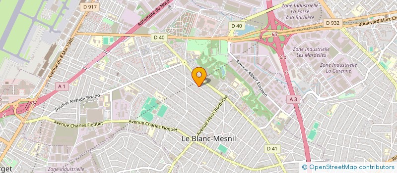 localisation de l'entreprise MONSIEUR GILBERT SAADOUN à LE BLANC-MESNIL