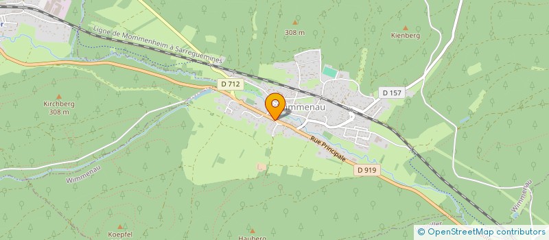 localisation de l'entreprise MONSIEUR GILBERT SALING  LA PETITE-PIERRE