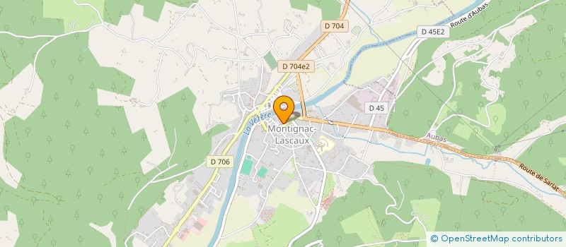 localisation de l'entreprise MONSIEUR GILBERT SALINIER à MONTIGNAC-LASCAUX