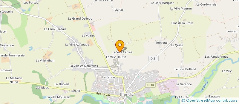 localisation de l'entreprise MONSIEUR GILBERT SALMON à IFFENDIC