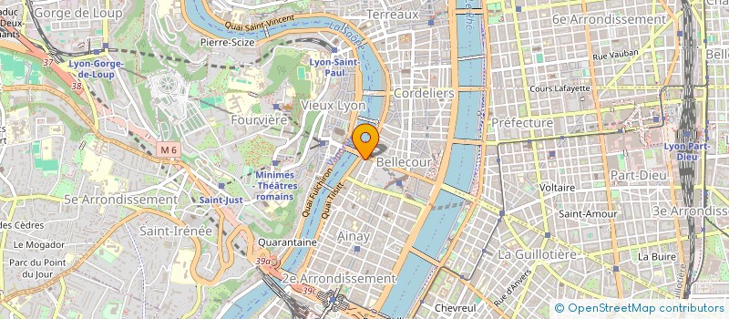 localisation de l'entreprise MONSIEUR GILBERT SARATINI  LYON