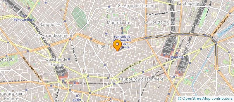 localisation de l'entreprise MONSIEUR GILBERT SAVEANT à PARIS