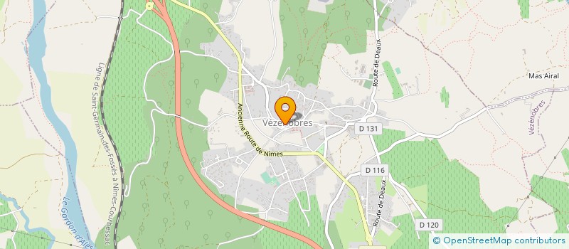 localisation de l'entreprise MONSIEUR GILBERT SCHWOERER à VEZENOBRES