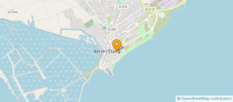 localisation de l'entreprise MONSIEUR GILBERT SCUOCH à BERRE-L'ETANG