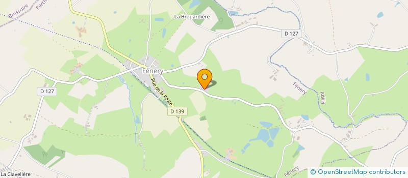 localisation de l'entreprise MONSIEUR GILBERT SEIGNEURET  SAINT-AUBIN-LE-CLOUD