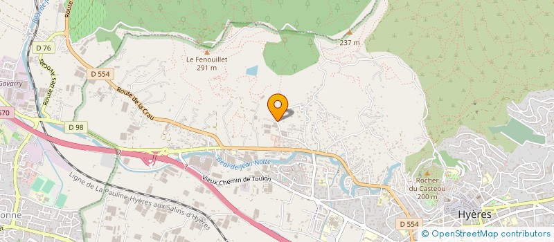 localisation de l'entreprise MONSIEUR GILBERT SILVESTRO à HYERES