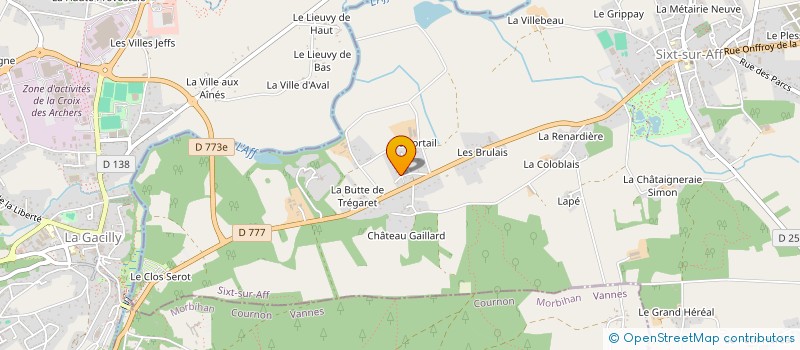 localisation de l'entreprise MONSIEUR GILBERT SIMON à CHALLANS