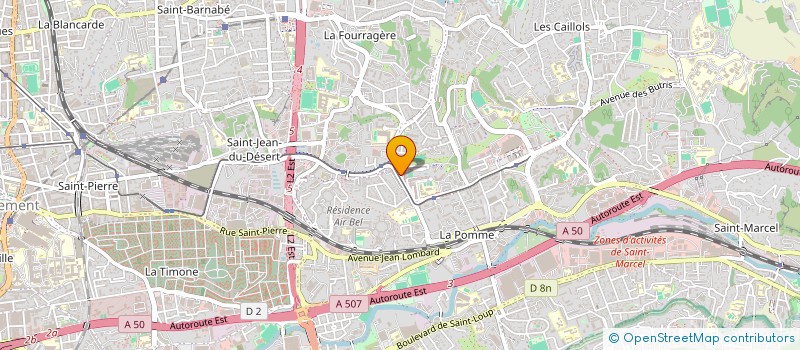 localisation de l'entreprise MONSIEUR GILBERT SIMONIN à MARSEILLE