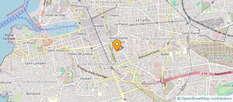 localisation de l'entreprise MONSIEUR GILBERT SOLE à MARSEILLE