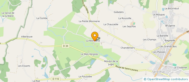 localisation de l'entreprise MONSIEUR GILBERT SOULAT à SEREILHAC