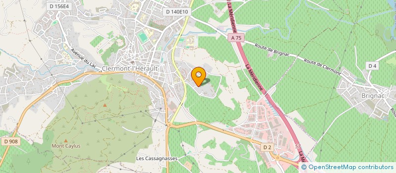 localisation de l'entreprise MONSIEUR GILBERT SOUYRIS  CLERMONT-L'HERAULT