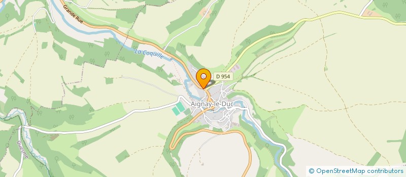localisation de l'entreprise MONSIEUR GILBERT STOLL à AIGNAY-LE-DUC