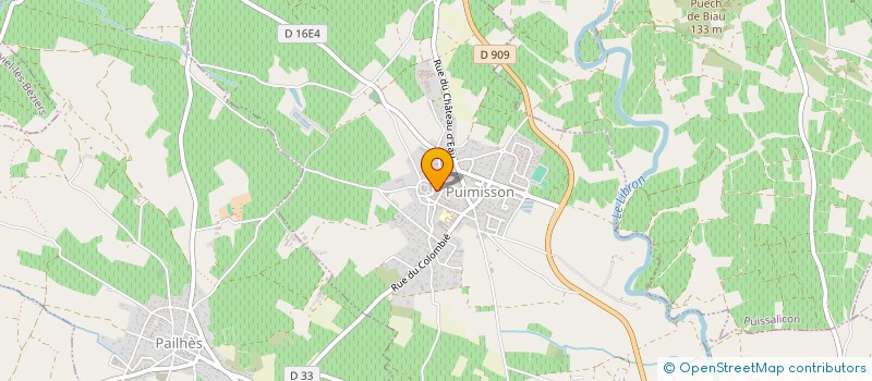 localisation de l'entreprise MONSIEUR GILBERT SUBILS  PUIMISSON