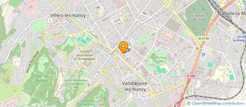 localisation de l'entreprise MONSIEUR GILBERT SUMMA  VANDUVRE-LES-NANCY