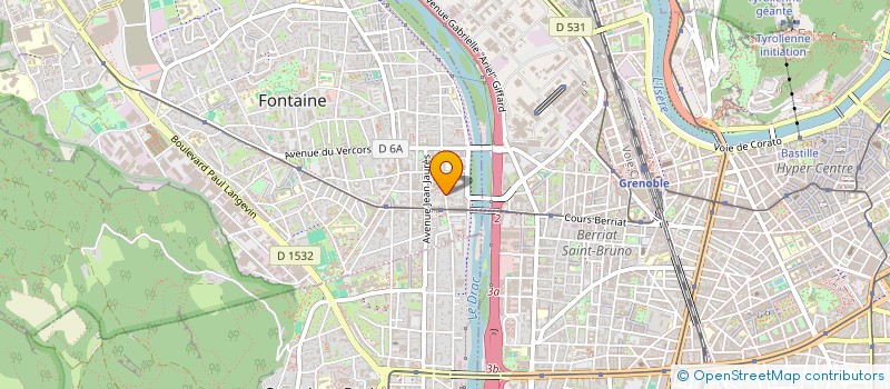 localisation de l'entreprise MONSIEUR GILBERT SUPPO  FONTAINE
