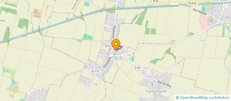 localisation de l'entreprise MONSIEUR GILBERT TARANTOLA  BISCHWIHR