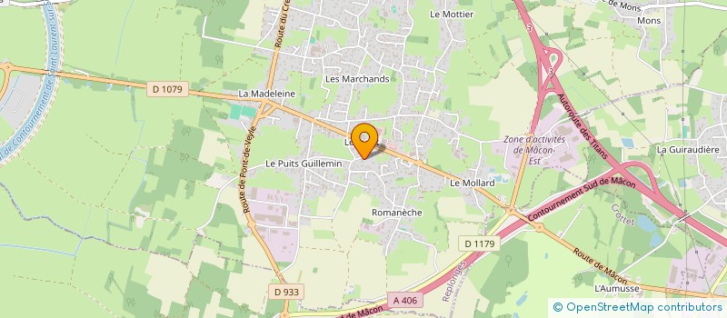 localisation de l'entreprise MONSIEUR GILBERT TATON à REPLONGES