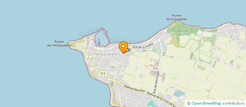 localisation de l'entreprise MONSIEUR GILBERT TESSIER à NOIRMOUTIER-EN-L'ILE
