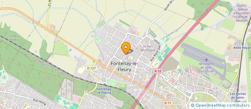 localisation de l'entreprise MONSIEUR GILBERT TESSIER à FONTENAY LE FLEURY