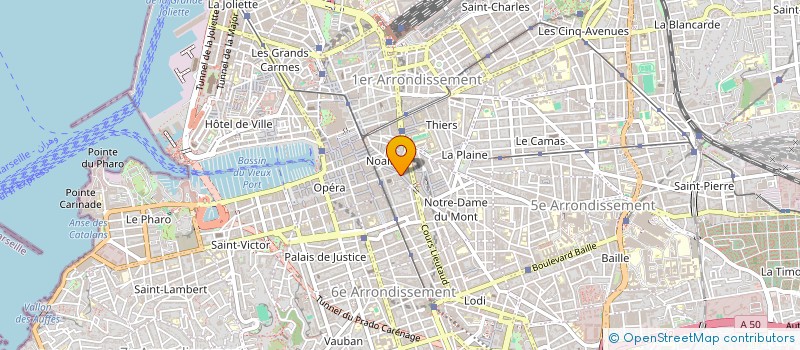 localisation de l'entreprise MONSIEUR GILBERT THOMAS à MARSEILLE