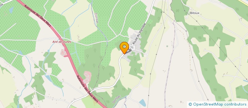 localisation de l'entreprise MONSIEUR GILBERT TOURNE  DUNES