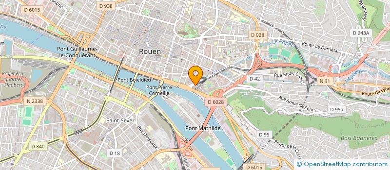 localisation de l'entreprise MONSIEUR GILBERT TROTIGNON  ROUEN