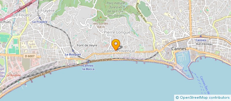 localisation de l'entreprise MONSIEUR GILBERT UEHLI à CANNES
