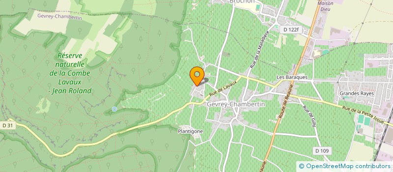 localisation de l'entreprise MONSIEUR GILBERT VADEY  MOREY-SAINT-DENIS